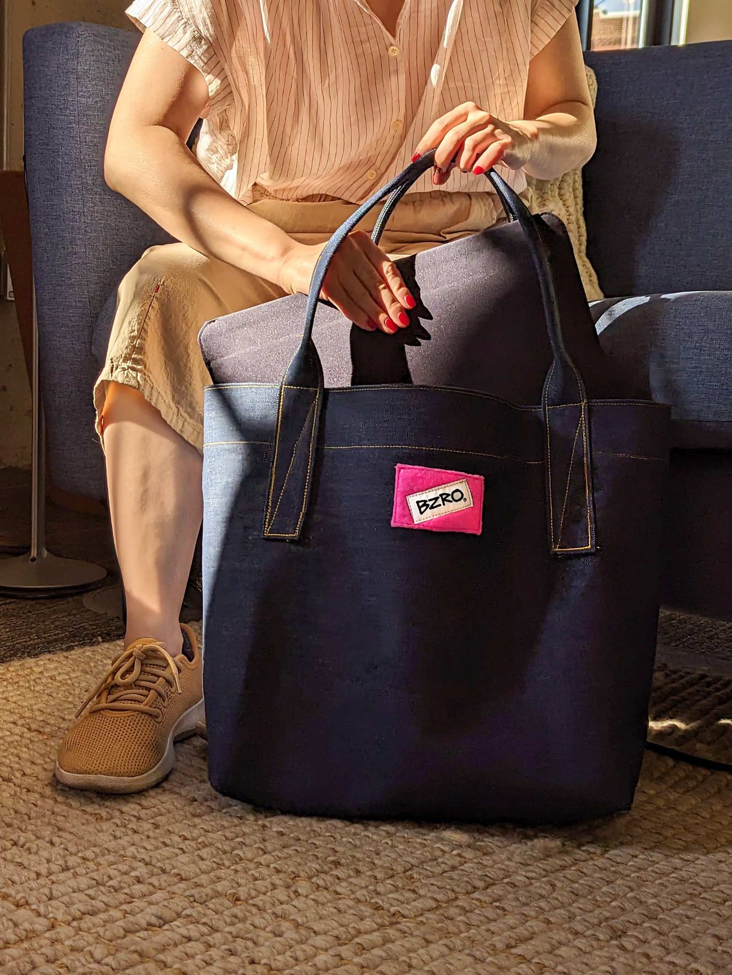 The Everyday Denim Tote